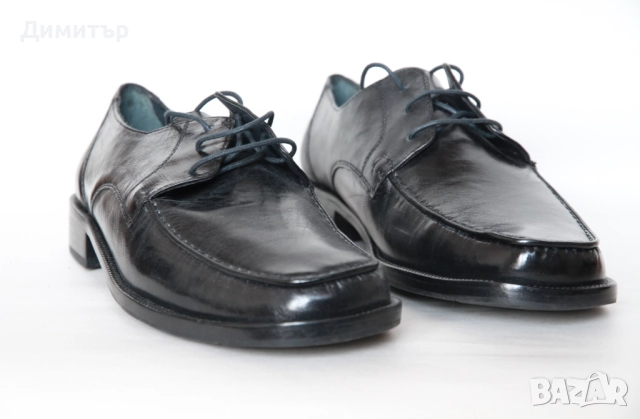 Нови мъжки черни обувки Don Carlos