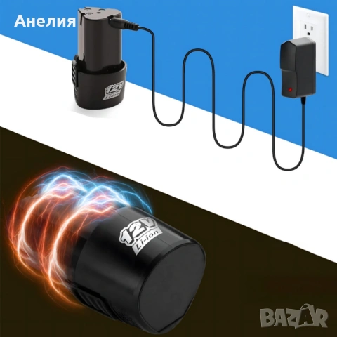 Безчетков ъглошлайф 12V - прецизно рязане и шлайфане, снимка 7 - Други машини и части - 53739248