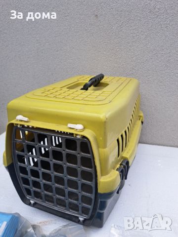 4 бр Транспортна кутия,клетка(куче,котка,зайче, папагал) + памперси, снимка 6 - За кучета - 46470029