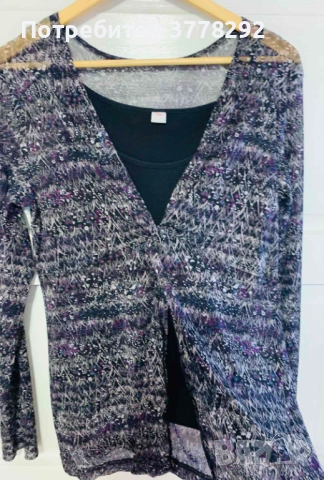 Блузи Нови, XL.1.Бяла-солей с подплата,27лв,2.Туника,25лв 3.К-кт s.Oliver,потник/ризка,15лв, снимка 8 - Комплекти - 51990233