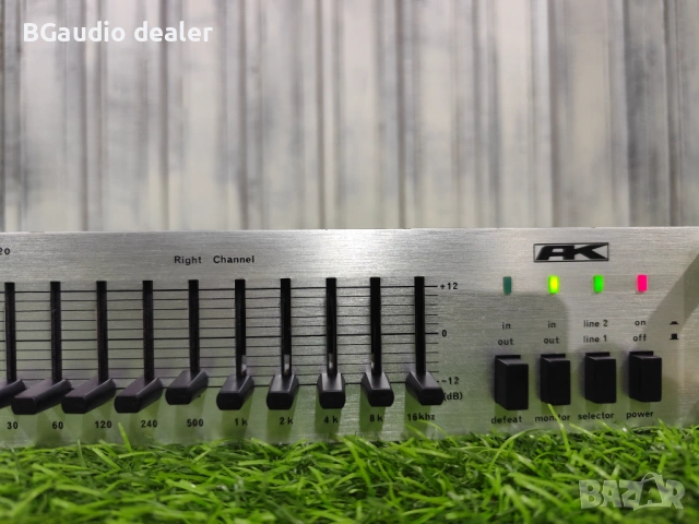  AK-8020 / 10 Бандов еквалайзер , снимка 5 - Еквалайзери - 54033328