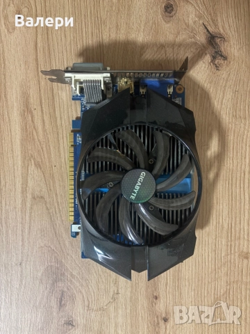 Видеокарта Gigabyte GTX 650 1gb, снимка 4 - Видеокарти - 51993480