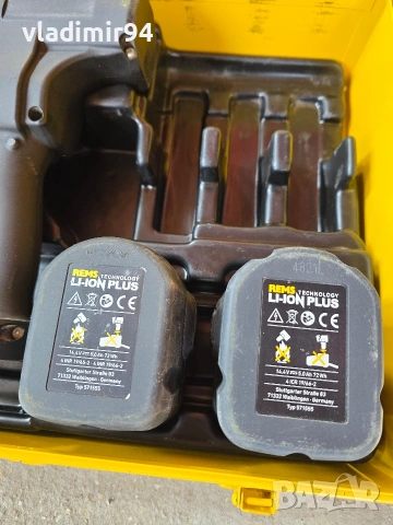Rems Akku-Press ACC 14,4 2x5ah, снимка 3 - Други инструменти - 53694651
