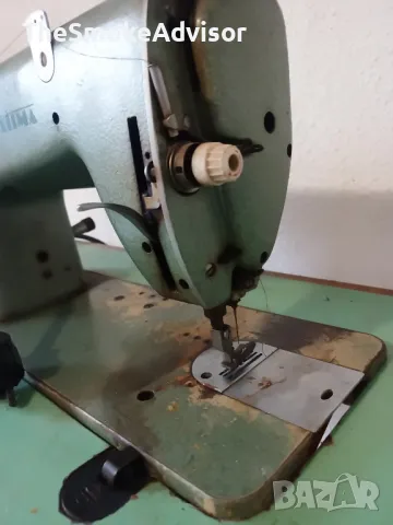 Промишлена Шевна машина ALTIN TEXIMA (DDR) + SINGER мотор, снимка 7 - Други инструменти - 50381723