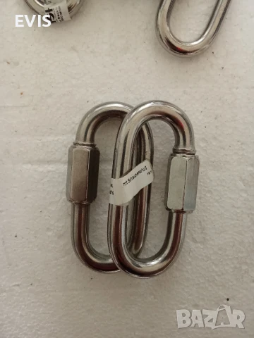 Карабинери с гайка от неръждаема стомана - различни размери 
, снимка 5 - Железария - 51029497