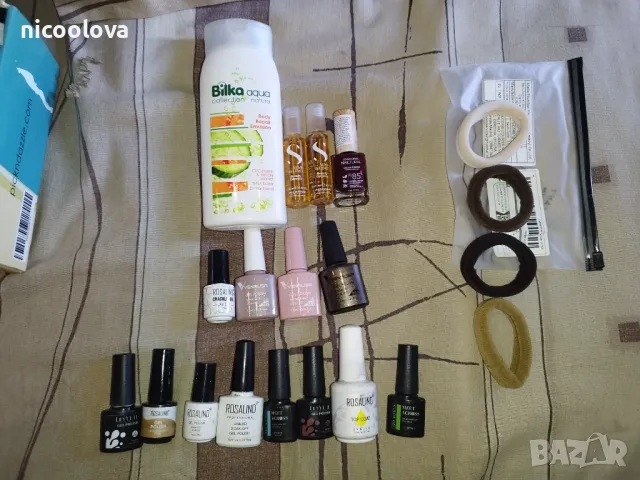 Лот козметика, предимно гел лакове 