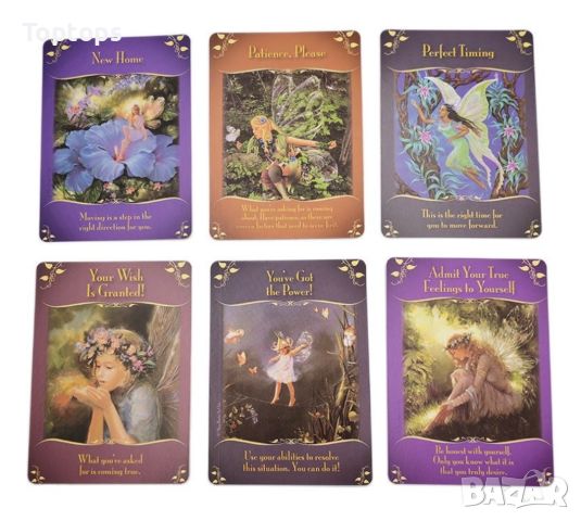 Оракул:Magical Messages from Fairies & Magical Times Empowerment Cards, снимка 12 - Други игри - 36312421