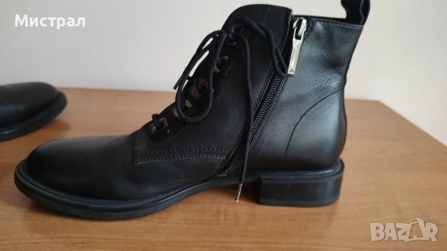 Перфектни кожени боти 37 номер, снимка 2 - Дамски боти - 53481006