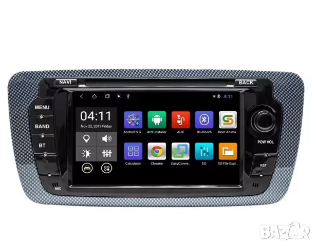 Мултимедия, за Seat Ibiza, Двоен дин, Навигация, 2 DIN, плеър, екран, Android, CarPlay, Android Auto, снимка 3 - Аксесоари и консумативи - 45899189