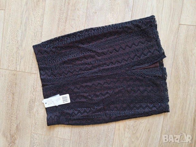 Елегантна пола с дантела, снимка 3 - Поли - 34025709