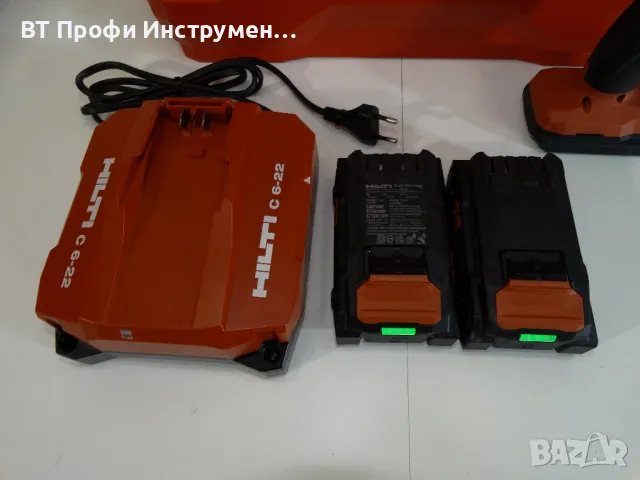 2023 - Hilti SIW 4 AT - 22 / 2 x 2.6 Ah / Nuron - Ударен гайковерт, снимка 9 - Други инструменти - 47782382