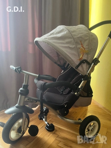 ДЕТСКА ТРИКОЛКА С ПОМПАЩИ ГУМИ KIKKABOO VETTA