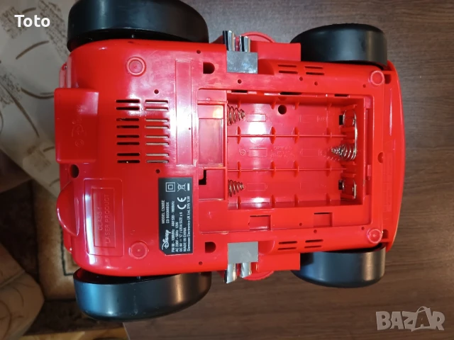 Радио и СД във форма на Mc Queen от филма" Колите"., снимка 12 - Аудиосистеми - 50907808