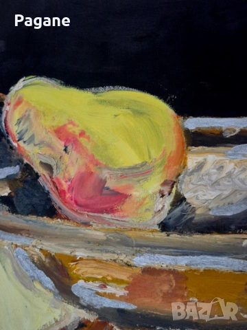 Масло на платно натюрморт , снимка 4 - Картини - 53302867