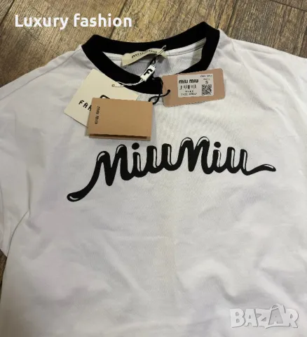 Дамски тениски Miu Miu, Gucci, снимка 5 - Тениски - 46954179