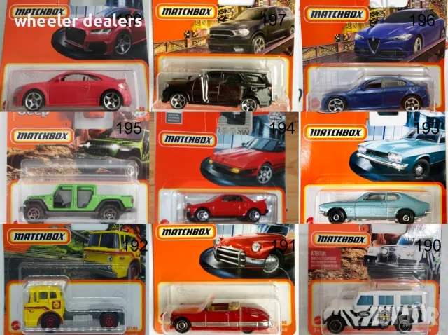 Метални колички Мачбокс Matchbox от различни години в мащаб 1:64 Част2, снимка 3 - Колекции - 50051522