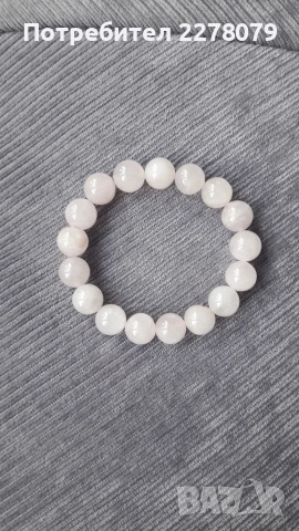 Гривни от полускъпоценни камъни - ръчна изработка, снимка 2 - Гривни - 52836131