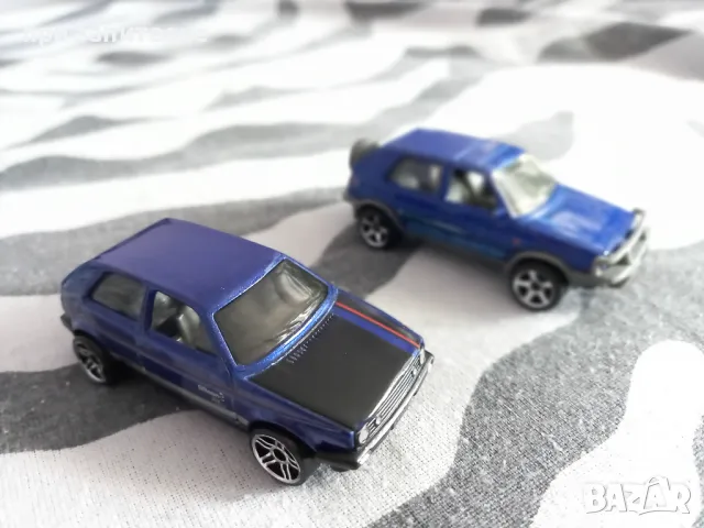 Отлични Mercedes w123, Volvo 850 и Vw Golf 2, Golf Country на Machbox Hot wheels, снимка 4 - Колекции - 46831979