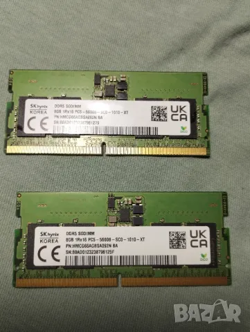 Памет за лаптоп 16gb DDR5 SODIMM 5600, снимка 1 - RAM памет - 48262271