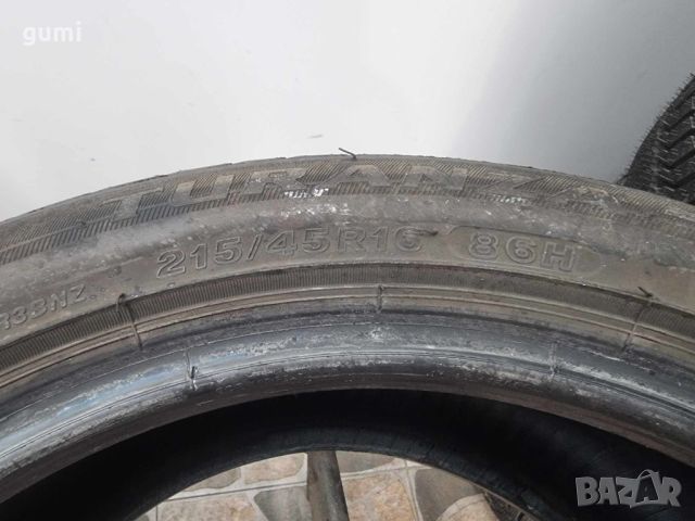 4бр летни гуми 215/45/16 BRIDGESTONE L01083, снимка 6 - Гуми и джанти - 46308504