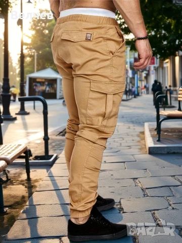 Мъжки карго панталон, снимка 3 - Панталони - 50551873