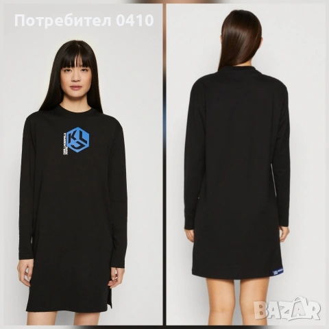 Оригинална рокля karl lagerfeld jeans размер, снимка 2 - Рокли - 54176021