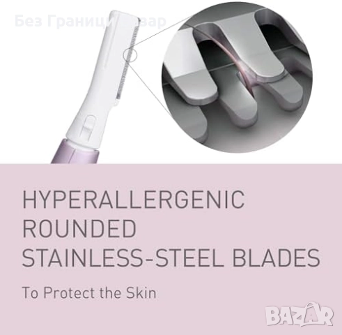 Нов женски Panasonic ES-WF71 дамски тример за лице и вежди, гъвкава глава, снимка 4 - Тримери - 52123677