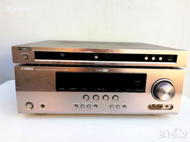 5.1 ресивър YAMAHA + DVD YAMAHA, снимка 2 - Ресийвъри, усилватели, смесителни пултове - 52958600
