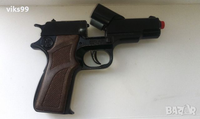 Метален полицейски пистолет GONHER Made in Spain, снимка 9 - Други ценни предмети - 45450024