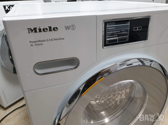 Miele - 9кг - Пара - WiFi - TwinDos - Пералня Миеле 12м Гаранция