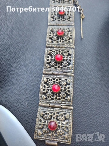 възрожденска гривна бронз филигран