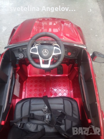 Продавам детска електрическа кола тип SUV – стилен модел с визия на Mercedes AMG, в отличен вид., снимка 5 - Детски велосипеди, триколки и коли - 53905134