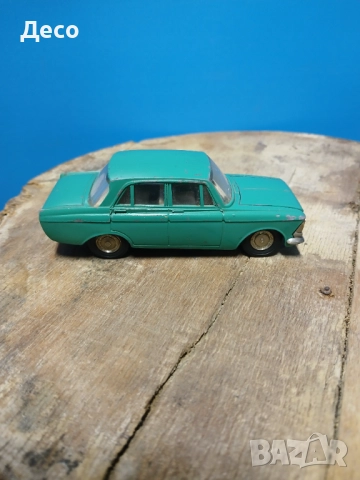 Стара метална количка Москвич 412 USSR A2 1/43., снимка 1