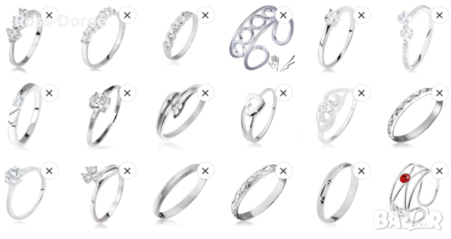 Сребърен пръстен сребро проба 925 Колекция 2024 - цени от 19 лв. до 33 лв., снимка 3 - Пръстени - 44949860