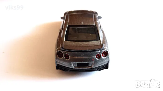 2017 Nissan GT-R GREY Bburago - Мащаб 1:43, снимка 4 - Колекции - 49235061