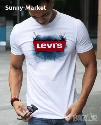 LEVIS Мъжки , дамски и детски тениски XS-6XL, снимка 8 - Тениски - 53700046