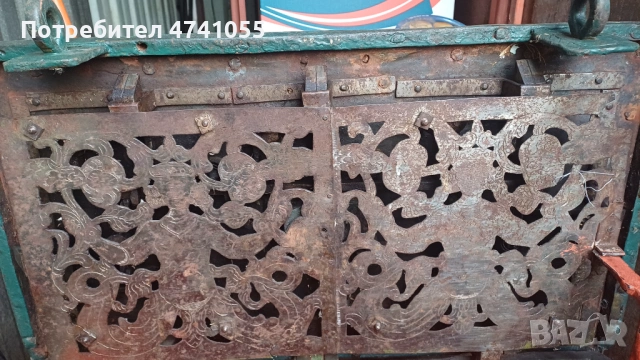 Метална каса, снимка 5 - Антикварни и старинни предмети - 53514364