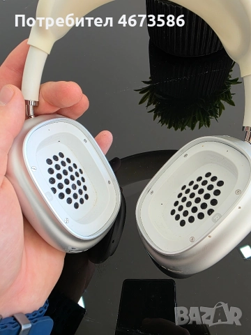 AirPods Max 1 Gen Сиви – работят отлично, по-лошо състояние, снимка 2 - Bluetooth слушалки - 52920750