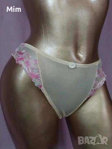 Miriale M Прозрачна ,еластична ,жълта бикина, снимка 2 - Бельо - 53821023