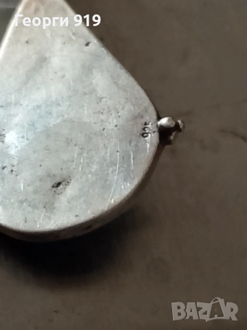 Сребърна висулка , снимка 4 - Колиета, медальони, синджири - 53654005
