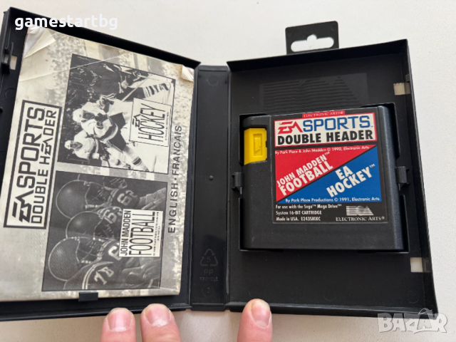 EA Sports Double Header за Sega Mega Drive, снимка 3 - Други игри и конзоли - 53527080