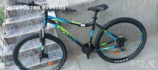 Велосипед 27"5 цола.Спиринт., снимка 3 - Велосипеди - 50799875