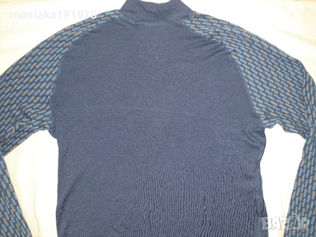 Janus (XL) мъжка термо блуза мерино 100% Merino Wool, снимка 6 - Спортни дрехи, екипи - 46800499