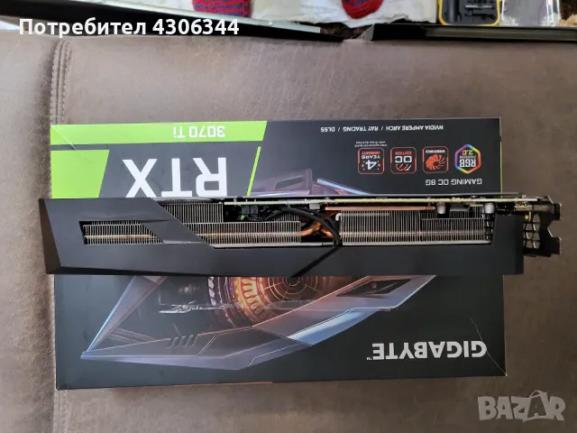 Gigabyte GeForce RTX 3070 Ti Gaming OC, снимка 1 - Видеокарти - 49300012