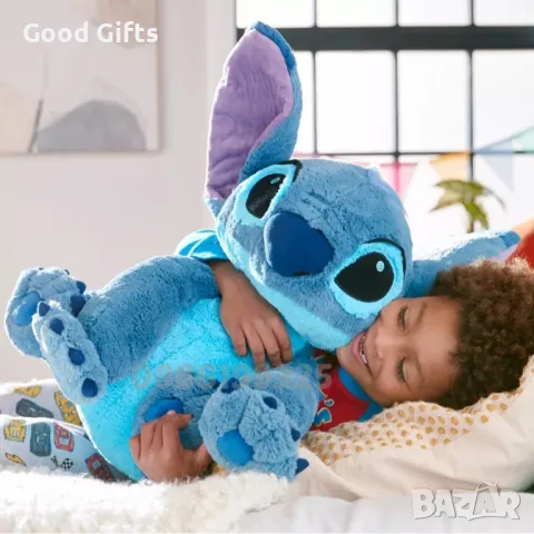 Голям плюшен Стич, 100см Лило и Стич плюшени играчки Stitch голям, снимка 3 - Плюшени играчки - 46994838