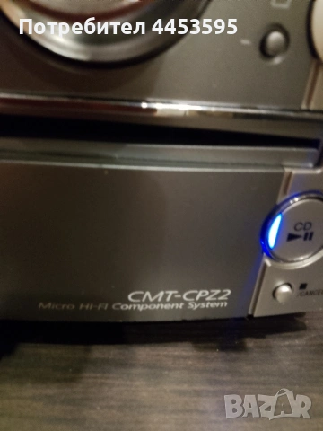 SONY CMT-CPZ2, снимка 4 - Ресийвъри, усилватели, смесителни пултове - 53624365
