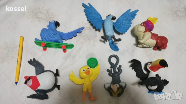 Папагали от филма "Рио" от Макдоналдс