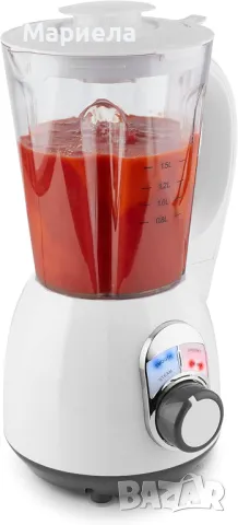 MEDION MD16411, Немски Блендер Нагряващ Бял/Прозрачен 800 W , Уред за супи , Блендер Нагряващ, снимка 3 - Блендери - 49728633
