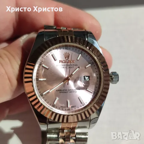 Дамски луксозен часовник Rolex Oyster Perpetual Datejust , снимка 2 - Дамски - 46942585