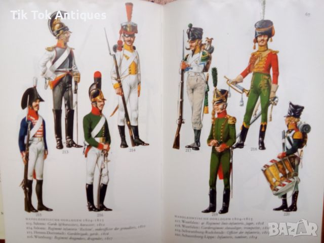 Uniformen in Kleur. Илюстрована енциклоедия., снимка 3 - Антикварни и старинни предмети - 45747235